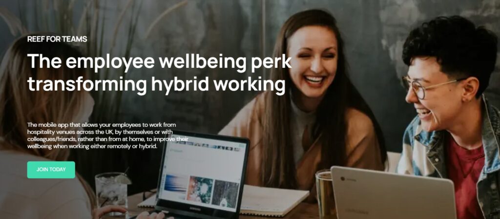 Reef App: The employee wellbeing perk transforming hybrid working